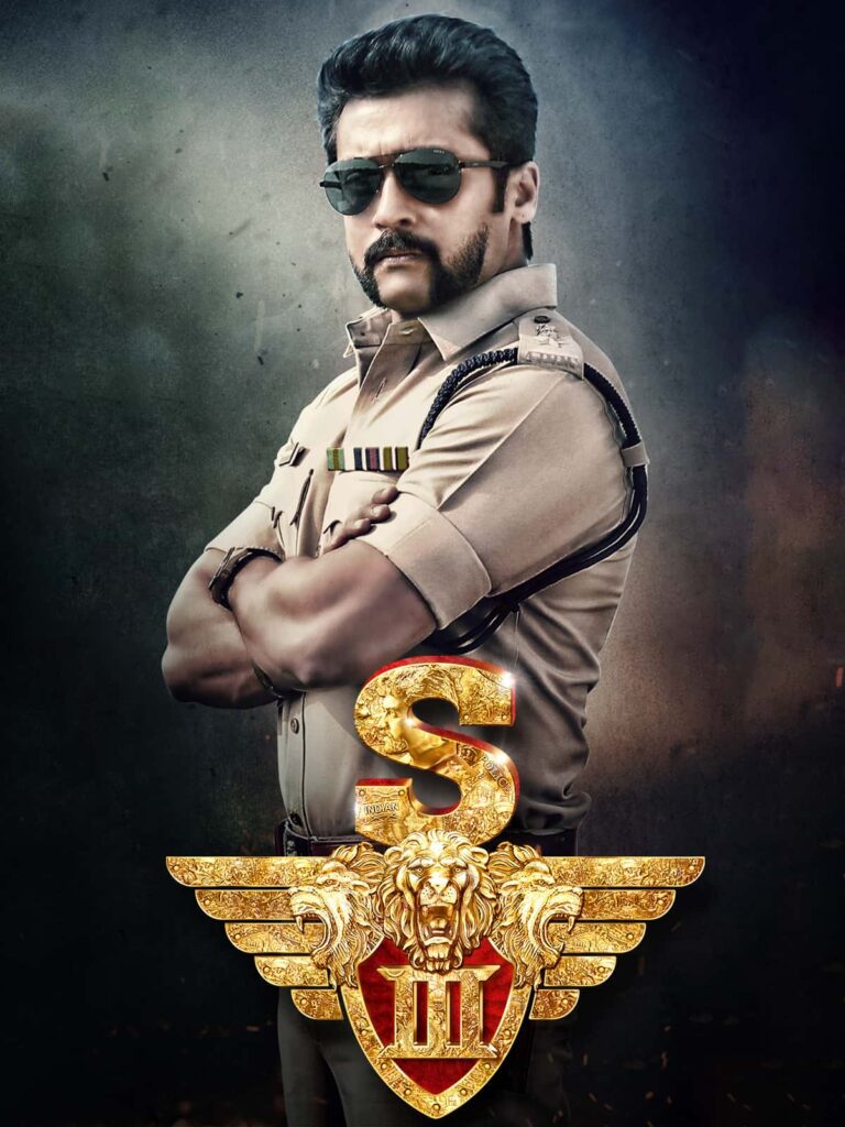 Free Suriya S3 (Singam 3) 2017 Dual Audio [Hindi - Tamil] Full Movie BluRay ESub