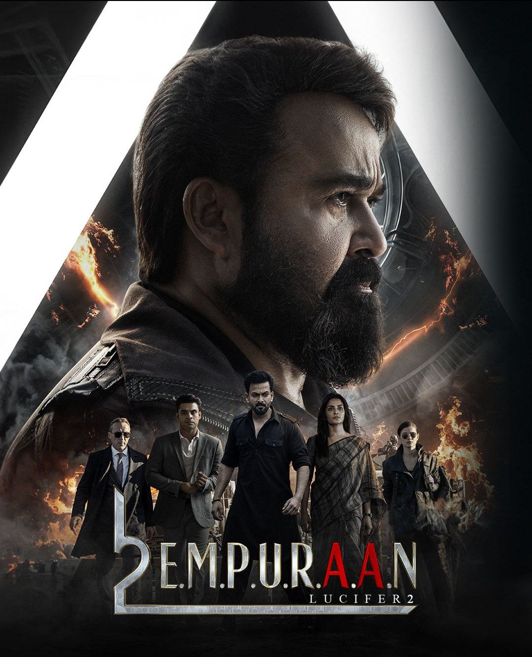 Free L2 – Empuraan (2025) (Hindi + Malayalam) Dual Audio UnCut South Movie HD ESub