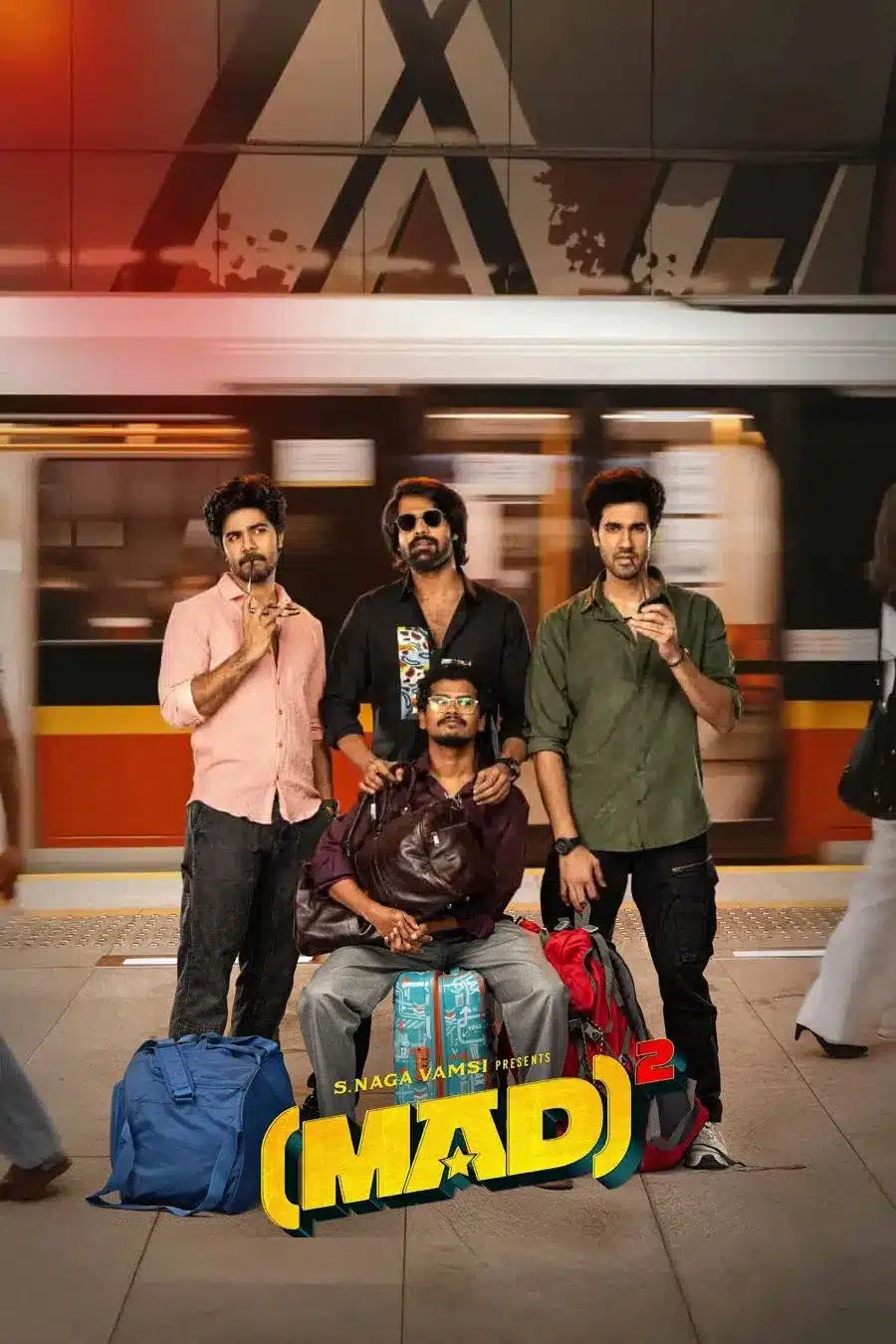 Free Mad Square (2025) (Hindi + Telugu) Dual Audio UnCut South Movie HD ESub